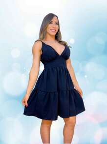 Women Dresses - 黑色 - 查看 2