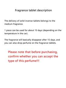 汽车出风口香薰扩散器（带 4 支混合香味固体香薰棒） - 紅色 - 查看 4