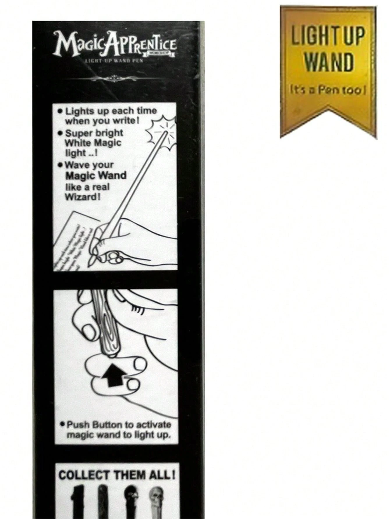 Officially Licensed Magic Apprentice Wizard Sorcerer's Light Up Pen