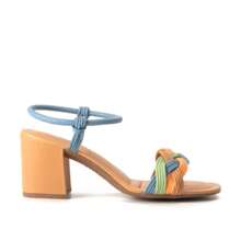 Women Heeled Sandals - 橘色 - 查看 3