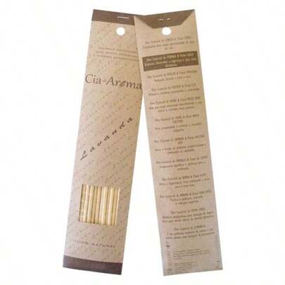 Incenso 100% Natural e vegano com Florais e Óleos Essenciais Lavanda