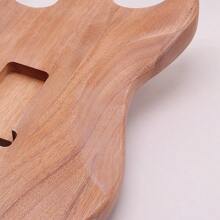 inspireguitar 龍血樹木紋電吉他琴體套裝配上霧面鏡面完成,適合diy - 原木顏色 - 查看 9
