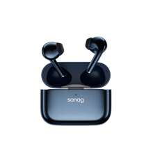 Sanag T82 Mp3 Tws無線耳機,5.3聲音錄製耳機,運動ipx5防水耳機,內置64gb記憶體,可離線播放最多15000首歌曲 - 藍色 - 查看 2