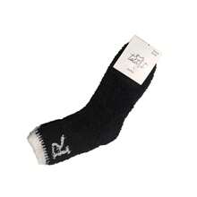 1 Par Calcetas Térmicas Algodon Para Frío Teiart Diseño Aleatorio - Negro - Ver 1