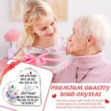 1 Pc Acrylic  Gifts For Friends Dear Friends Symbolic Friendship For Dining Table Bookshelf Living Room Decoration 4 X 4 Inch / 10 X 10 Cm - HOPE - View 5