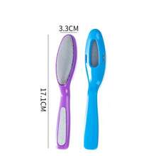 Stainless Steel Foot File Pedicure Tool, Removes Dead Skin Without Hurting Feet. Random Color - Multicolor - View 4