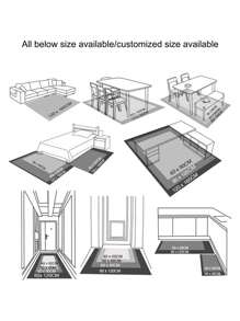 Kitchen Mats & Rugs - Multicolor - View 3