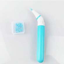 Electric Waterproof Rechargeable Dental Jet Cordless Care Professional Teeth Cleaning Oral Irrigator Water Flosser - Blue - View 5