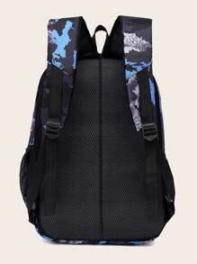 Fashionable New Campus Backpack 3pcs Set - Multicolor - View 2