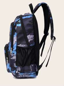 Fashionable New Campus Backpack 3pcs Set - Multicolor - View 3