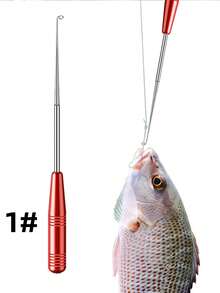 釣鉤快速下釣裝置,釣鉤拆卸工具,成人釣魚安全裝備套裝 - 彩色 - 查看 3