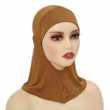 Southeast Asian Women's Solid Color Headband Cap Casual - Camel - View 10