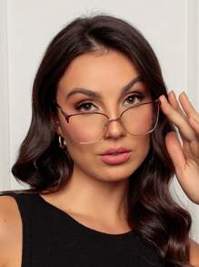 Women Eyeglasses - Màu Đỏ Sâu - Xem 2
