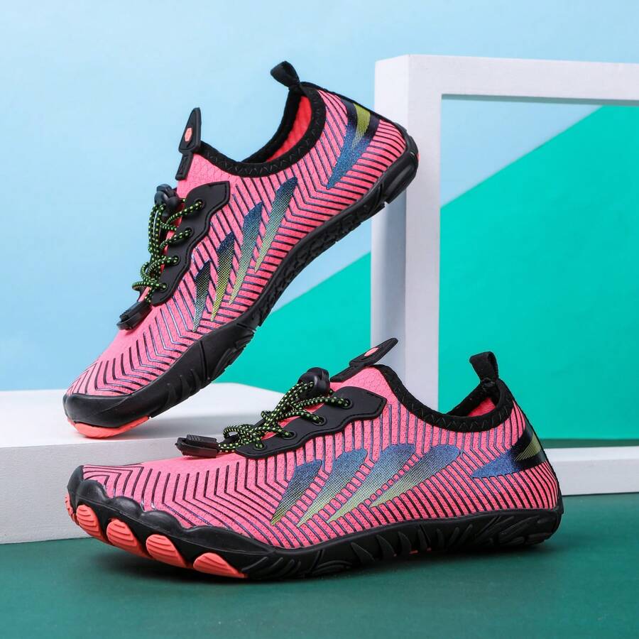 Women's Five Toe Swimming, Fitness, Water Shoes, Outdoor Sports Shoes - Red - View 1