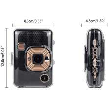 Protective Clear Case For Fujifilm Instant Mini Liplay Hybrid Instant Film Camera- Crystal Hard Cover With Precise Cutout