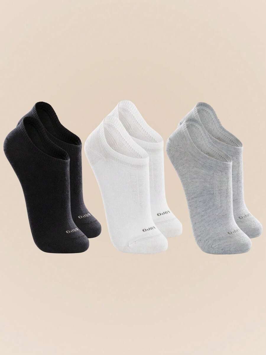 Kit With 3 Pairs Of Lupo Baby Toddler Basic Cotton Short Socks - Trộn - Xem 1