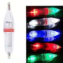 Led Fish Luring Lamp Underwater Fishing Lure Lamp, Deep Sea Fishing, Night Fishing. Battery Not Included - Blue - View 1