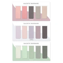 15 Pieces Bookmark, Magnetic Bookmarks For Women, Men, Book Lovers, Page Markers For Students Teachers Reading (Misty, Ocean, Emerald) Back To School - solid color - View 1