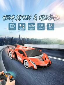 Remote Control Cars - Orange - View 4