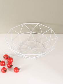 1pc Creative Modern Living Room Fruit Basket With Nordic Style Nut & Snack Plate For Coffee Table