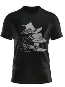 Men T-Shirts - màu đen - Xem 2