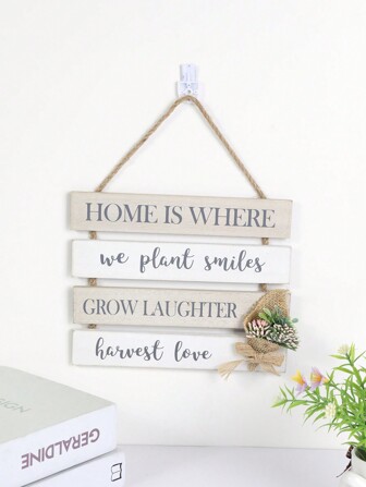 1pc Home Decoration With Garland Of Flowers And Plants,Home Decor ,Room Decor,Wall Decor Gifts Birthday Graduation