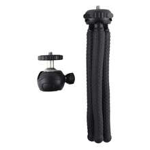 PULUZ Mini Octopus Flexible Phone Tripod, Portable And Flexible Adjustable Cell Phone Stand Holder With Ball Head Compatible With IPhone Android Phone Compact Digital Camera Sports Camera Black - Black - View 9