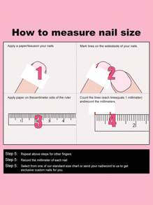 用 10 件手工獨家設計指甲長粉色 Y2k 按壓指甲搭配 3d 心形裝飾,輕鬆佩戴,升級您的造型 - 淺粉色 - 查看 7