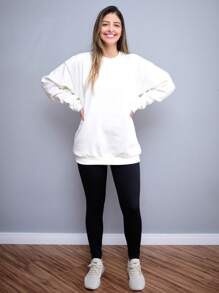 Women Sweatshirts - Rượu sâm banh - Xem 2