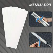 13pcs Golf Grip Tape Strips Double Sided - White - View 5