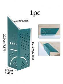 1個多功能木工方尺,t形方尺,90度測量工具,3d線條繪製 - 綠色 - 查看 6