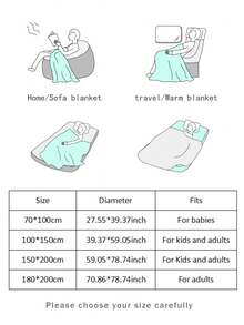 1pc Minimalist Solid Color Plush Blanket, Elegant And Simple, Soft And Warm, Suitable For Bedroom, Guest Room And Sofa - Dark Grey - View 7