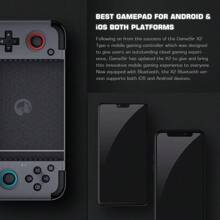 Gamesir X2可伸縮手機遊戲手柄,支援android/ios系統,長電池續航且低功耗,黑色 - 黑色 - 查看 5