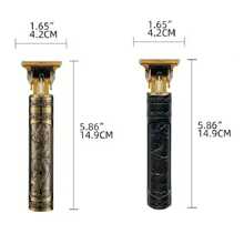 男士多功能电动剃须刀，带剃须刀，1 件，金色，USB 充电式理发器，精确 T 型刀片修剪器，男士专业理发师理发器，电动无绳理发机，胡须剃须刀，美容套装 - 父亲节、生日和圣诞节礼物，男士美容套装 - 金色 - 查看 7