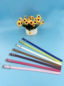 Pet Supplies Dog Collars For Large, Medium And Small Dogs Teddy Golden Retriever Accessories Cat And Dog Collars - Yellow - View 9