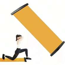 Sliding Skating Balance Training Mat To Do Exercises Or Pain In Your Room, Home Or Office, Easy To Use And Portable - Orange - View 1