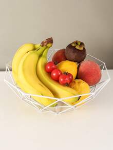 1pc Creative Modern Living Room Fruit Basket With Nordic Style Nut & Snack Plate For Coffee Table
