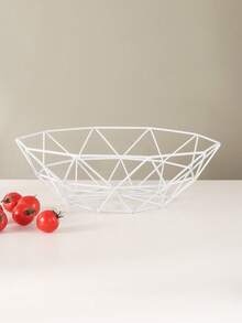 1pc Creative Modern Living Room Fruit Basket With Nordic Style Nut & Snack Plate For Coffee Table