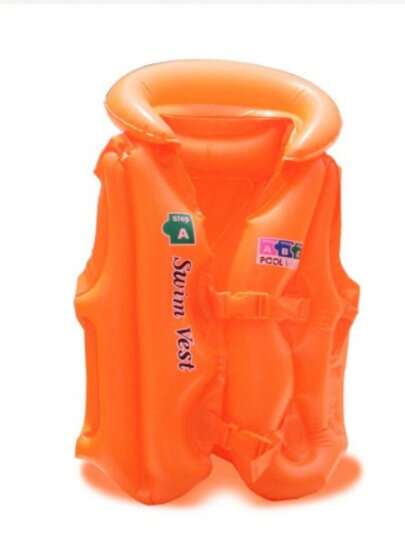 Colete Inflavel Boia para Piscina Praia Infantil Flutuador Salva Vidas para Criança e Bebê Unissex P M G 10 a 50 kg/WJ69