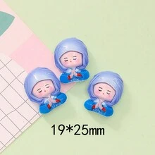 10 cái/bộ Phim hoạt hình dễ thương Nhựa Phụ kiện trang sức DIY , Nổi bật & Nổi tiếng Tranh Nghệ Thuật Thiết kế - Nhiều màu - Xem 6