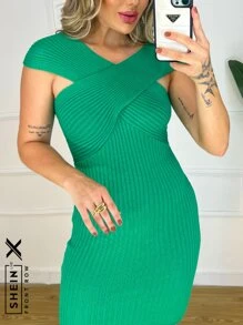 Women Dresses - 青檸色 - 查看 1