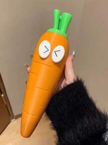 1 件 3d 列印伸縮胡蘿蔔劍,胡蘿蔔形減壓創意玩具,可伸縮劍 - 彩色 - 查看 5