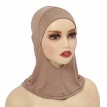 Southeast Asian Women's Solid Color Headband Cap Casual - Camel - View 13