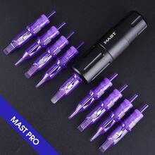 Mast Pro Tattoo Cartridges 20Pcs Disposable Needles Round Liner (0801RL) - Purple - View 11