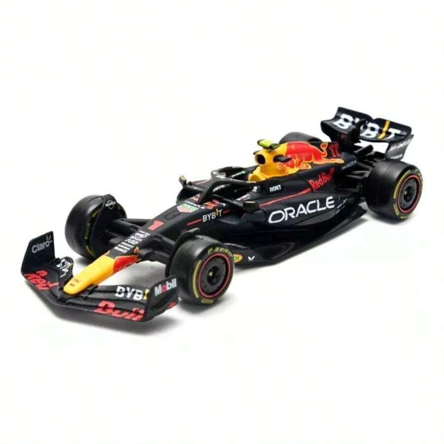 Scale Racing Car Detailed Replica Bburago Rb19 Max Verstappen #1 Room Decoration - Black - View 1