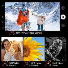 CUBOT KINGKONG 9 坚固型智能手机，黑色，Helio G99 处理器，120Hz 6.583 英寸屏幕，24GB RAM（12+12GB 扩展），256GB ROM，100MP 摄像头，10600mAh 电池，NFC - 黑色 - 查看 6