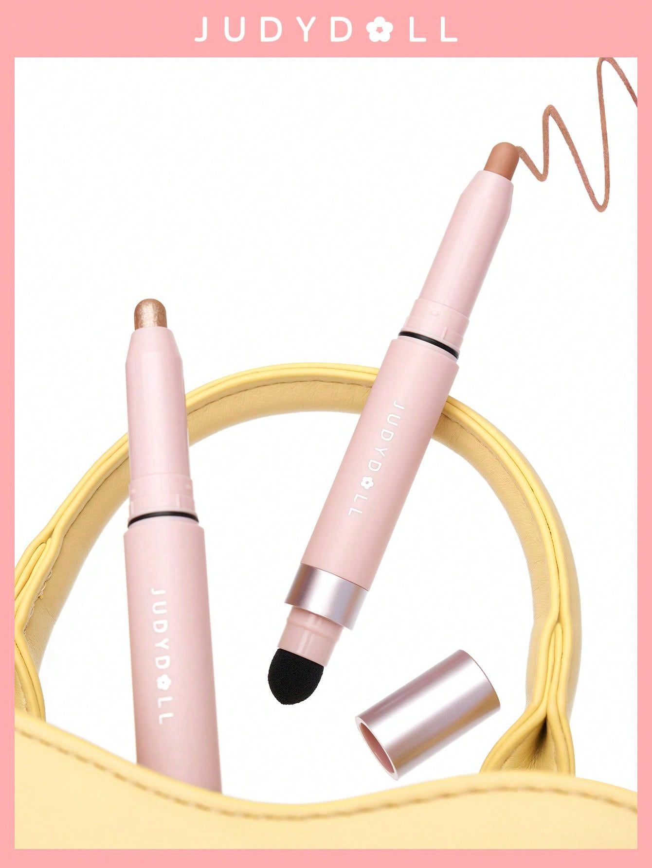 Judydoll Doubleended Easytouse Eyeshadow Pencil Champagne Gold