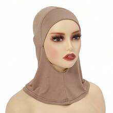 Southeast Asian Women's Solid Color Headband Cap Casual - Camel - View 12