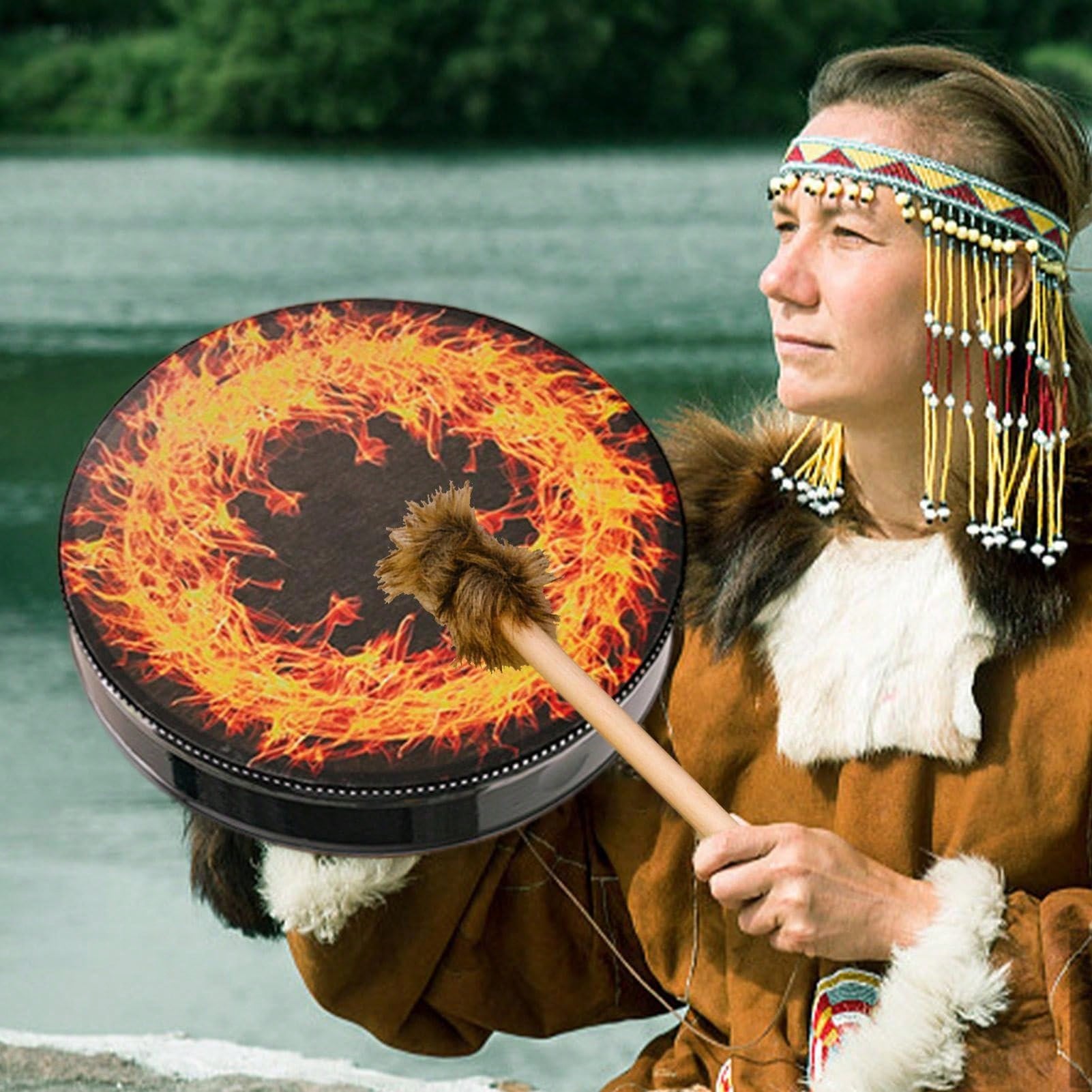 Handmade Shamanic Drums With Mallets The Perfect Sound Healing Tool