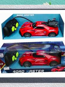 Carro Control Remoto Drift  deportivo 4wd Funcion Humo 20 Km/h 1:14  resistente  veloz - Rojo - Ver 4